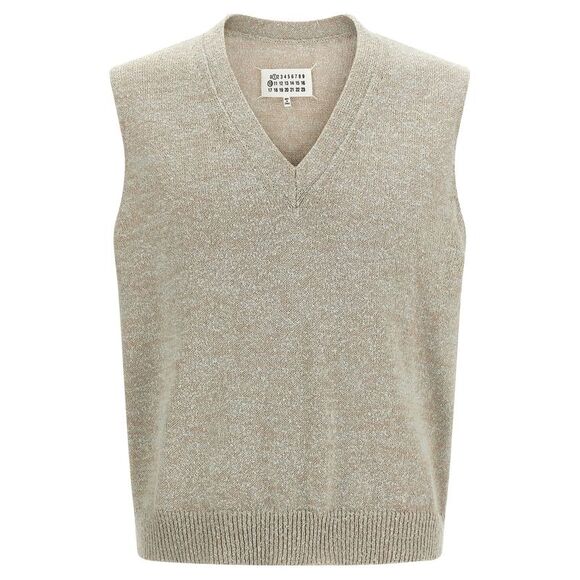 Maison Margiela Men's Bouclé Knit Vest